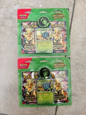 Pokemon TCG Ascended Heroes 2-Pack Blisters  Erika - Set of 2 SEALED